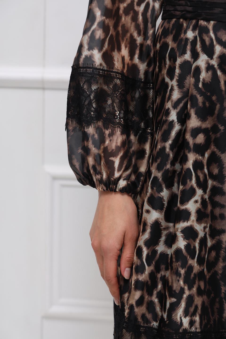 Платье Marc Cain леопардовый принт