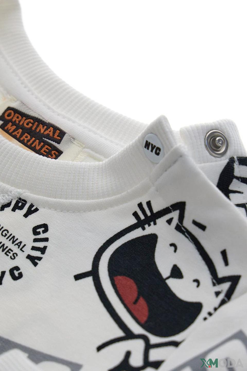 Свитшот Original Marines NYC молочный