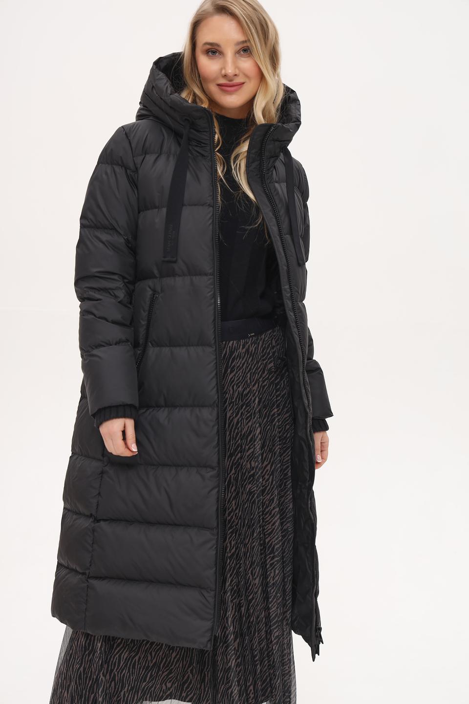 Пальто Marc O Polo чёрное стеганое