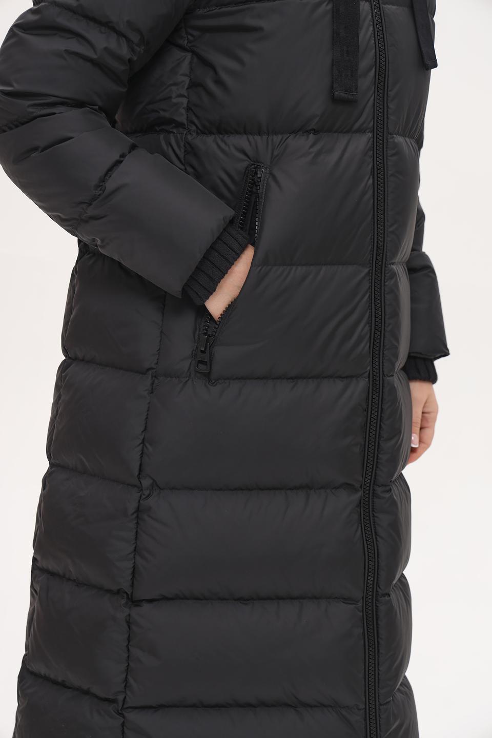 Пальто Marc O Polo чёрное стеганое