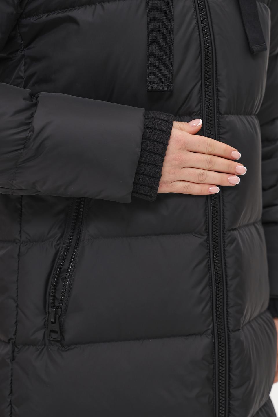 Пальто Marc O Polo чёрное стеганое