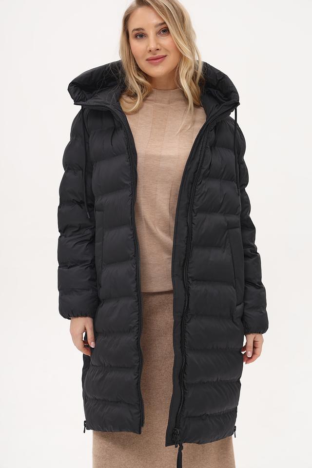 Пальто Marc O Polo DENIM чёрное стеганое