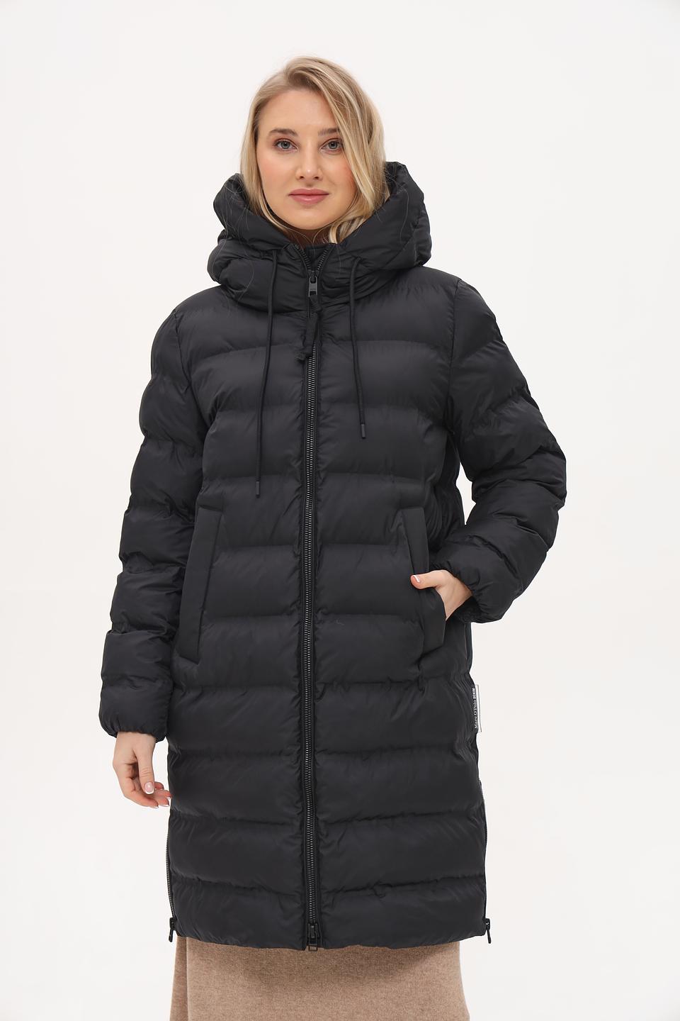 Пальто Marc O Polo DENIM чёрное стеганое