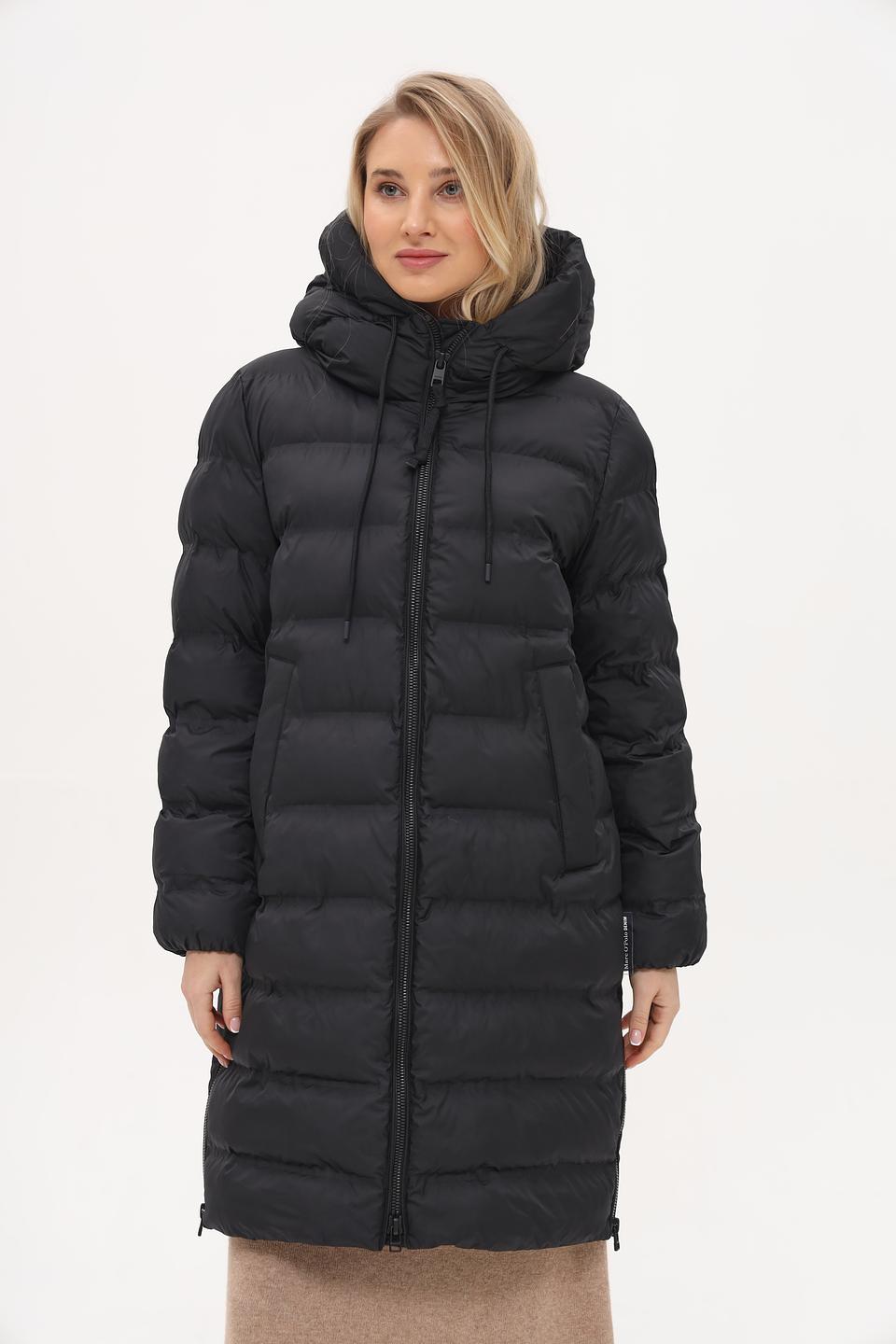 Пальто Marc O Polo DENIM чёрное стеганое