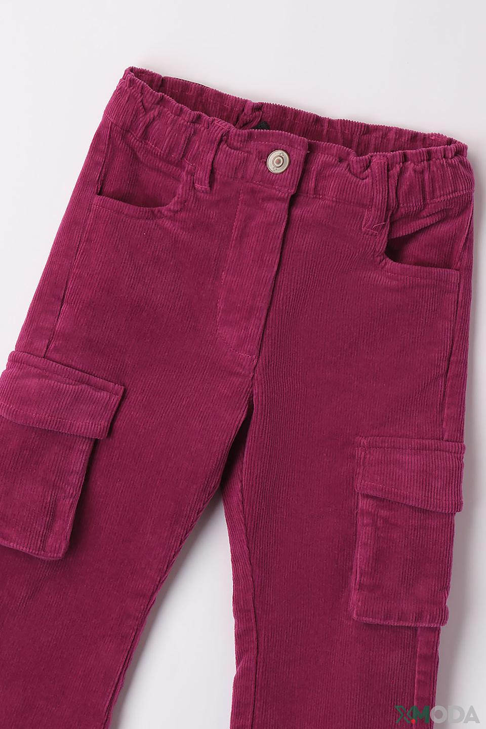 Джинсы Sarabanda девочкам малиновые