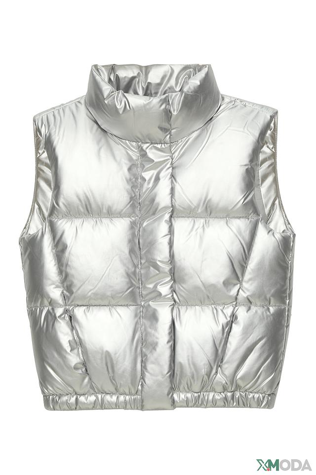 Жилет s.Oliver серебристый