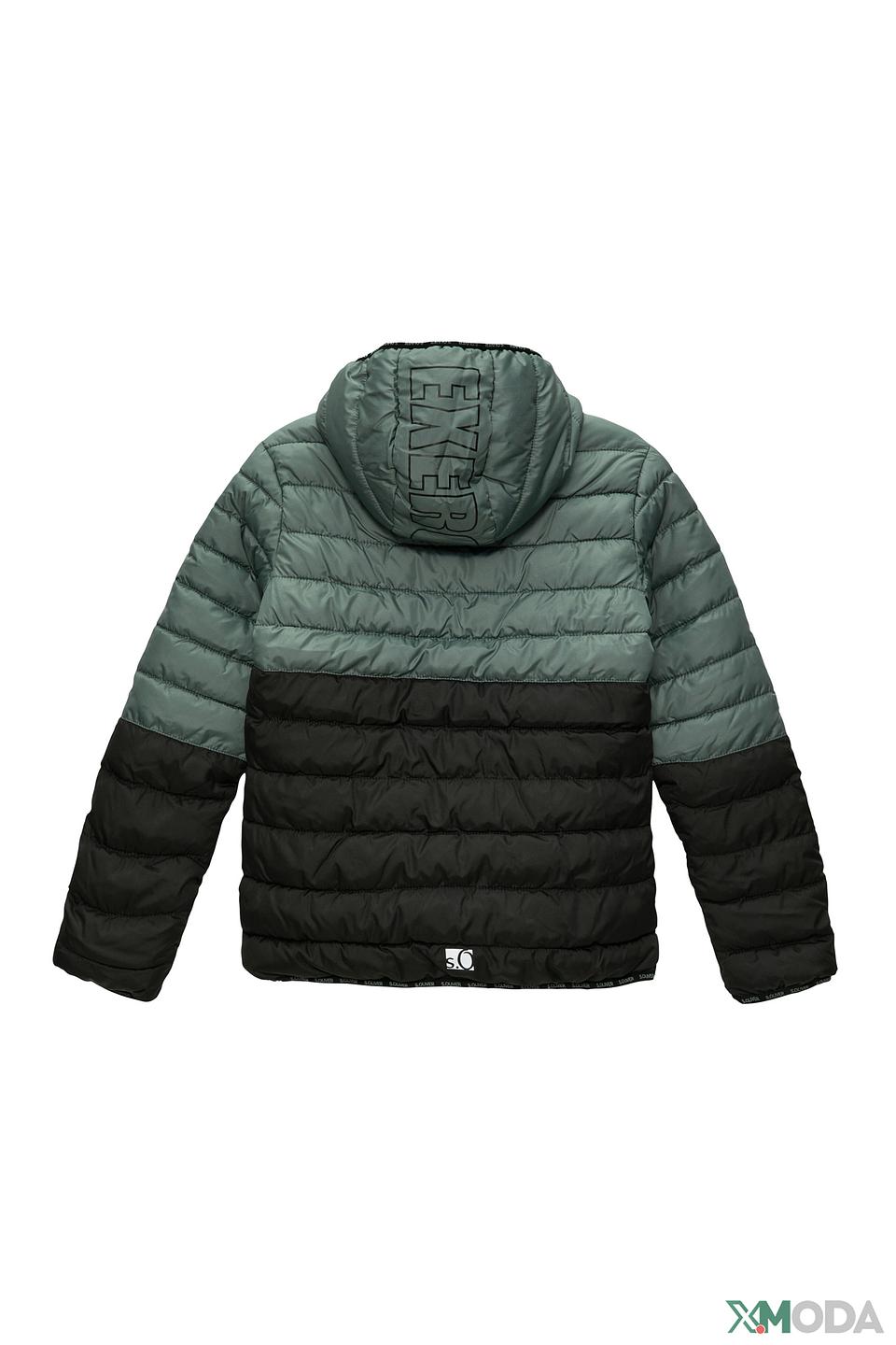 Куртка s.Oliver комбинированная серая