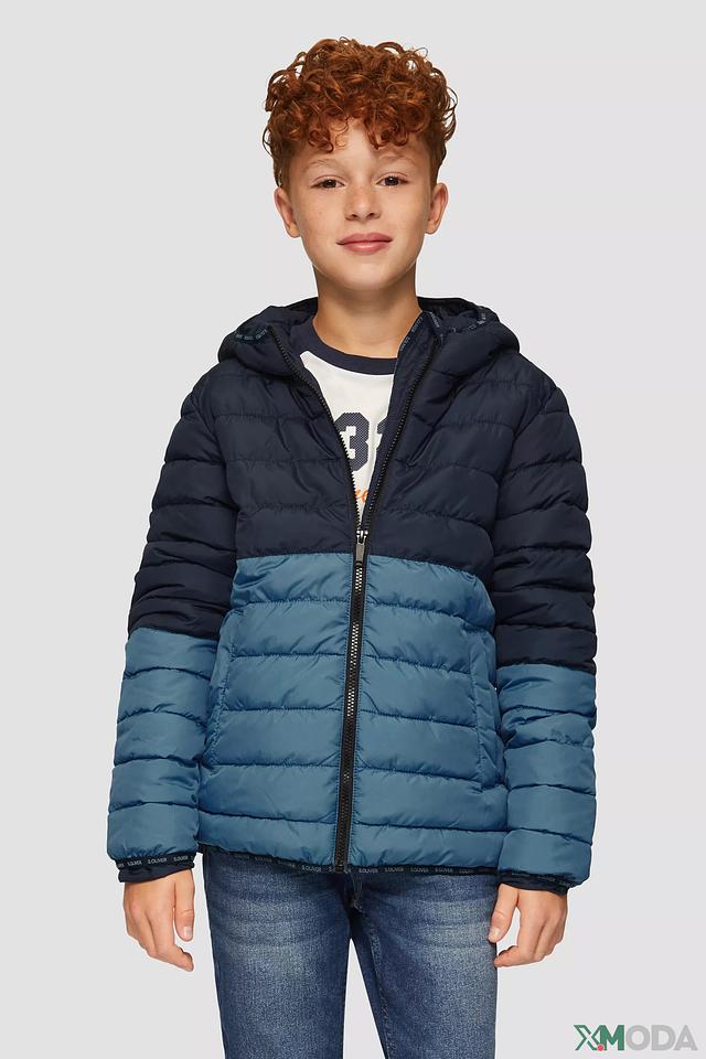 Куртка s.Oliver синяя комбинированная