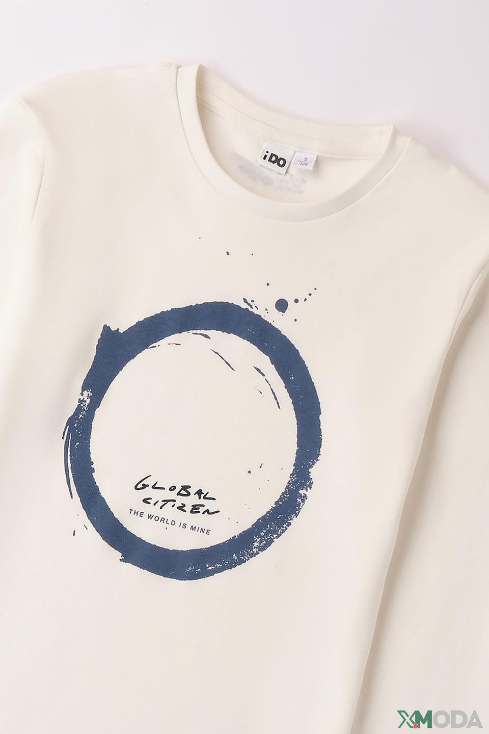 Джемпер Ido с принтом кремовый