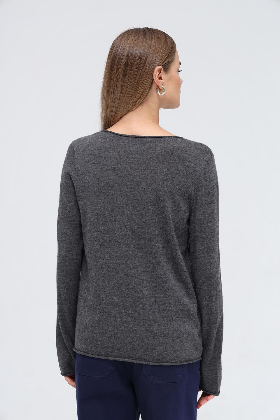 Пуловер Marc O Polo серый