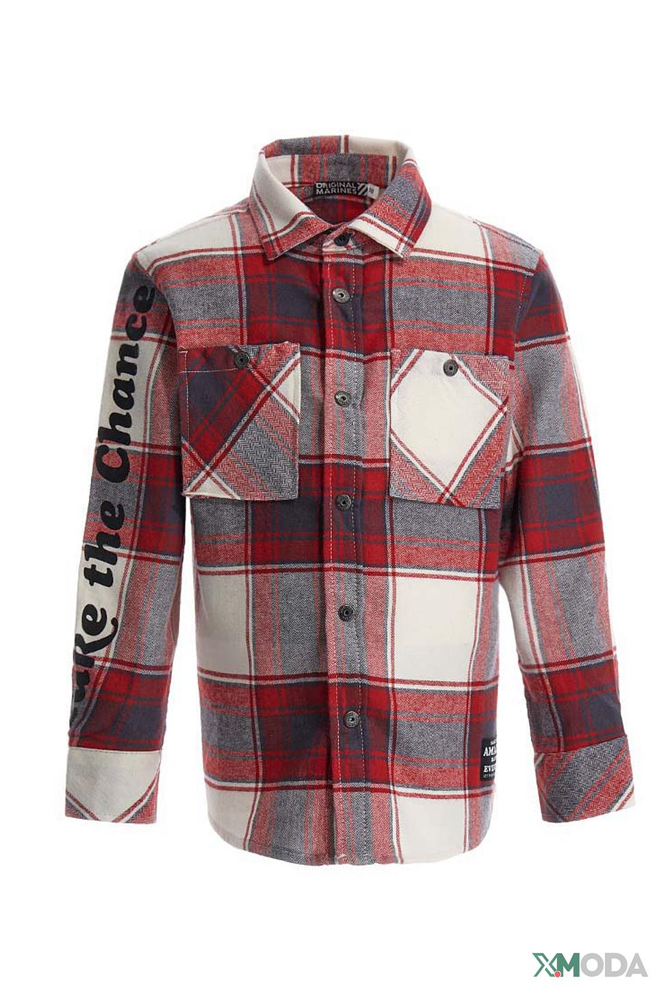 Рубашка Original Marines клетка мультиколор