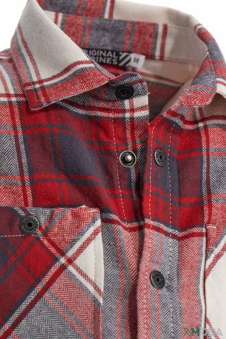 Рубашка Original Marines клетка мультиколор