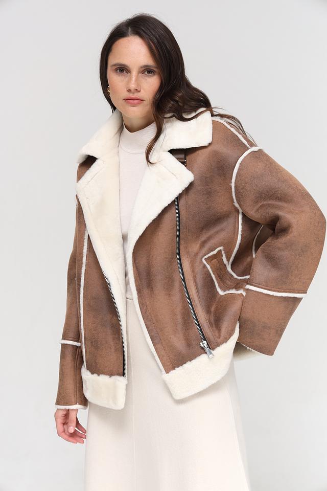 Куртка Electra style коричневая