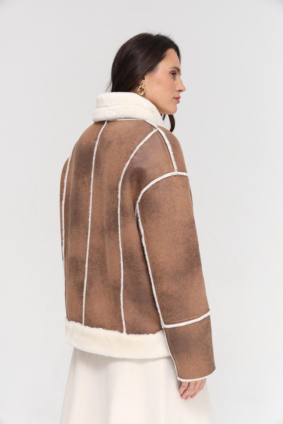 Куртка Electra style коричневая