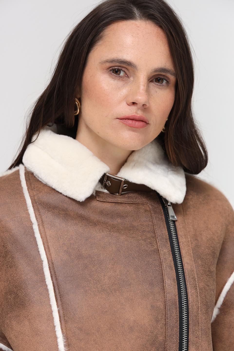 Куртка Electra style коричневая