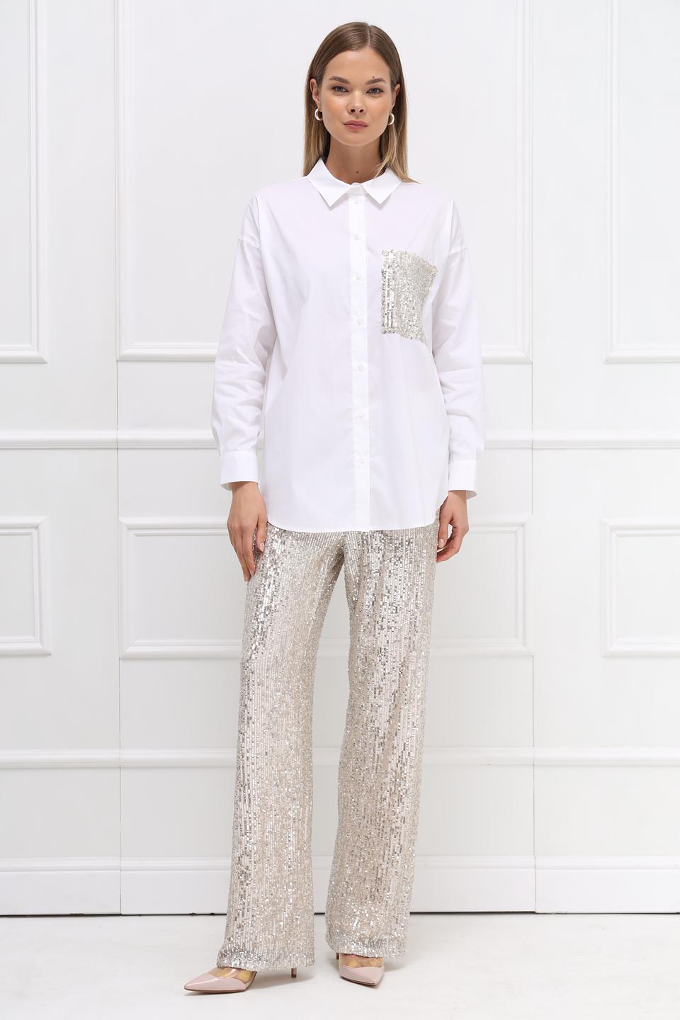 Рубашка Catnoir с пайетками