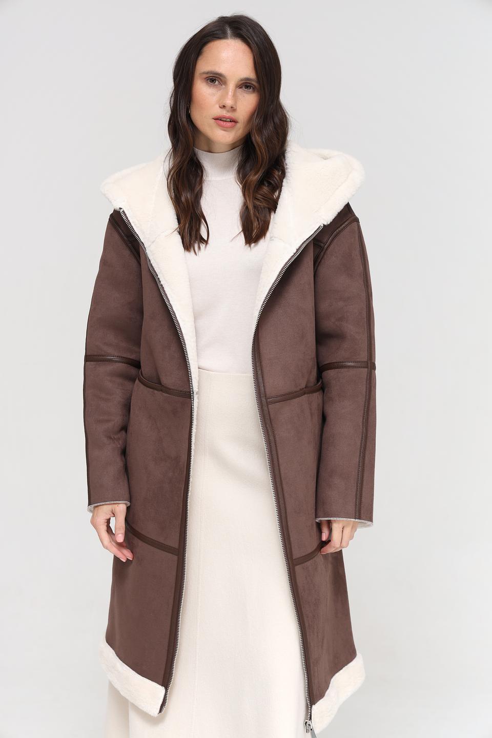 Пальто Electra style дублёнка