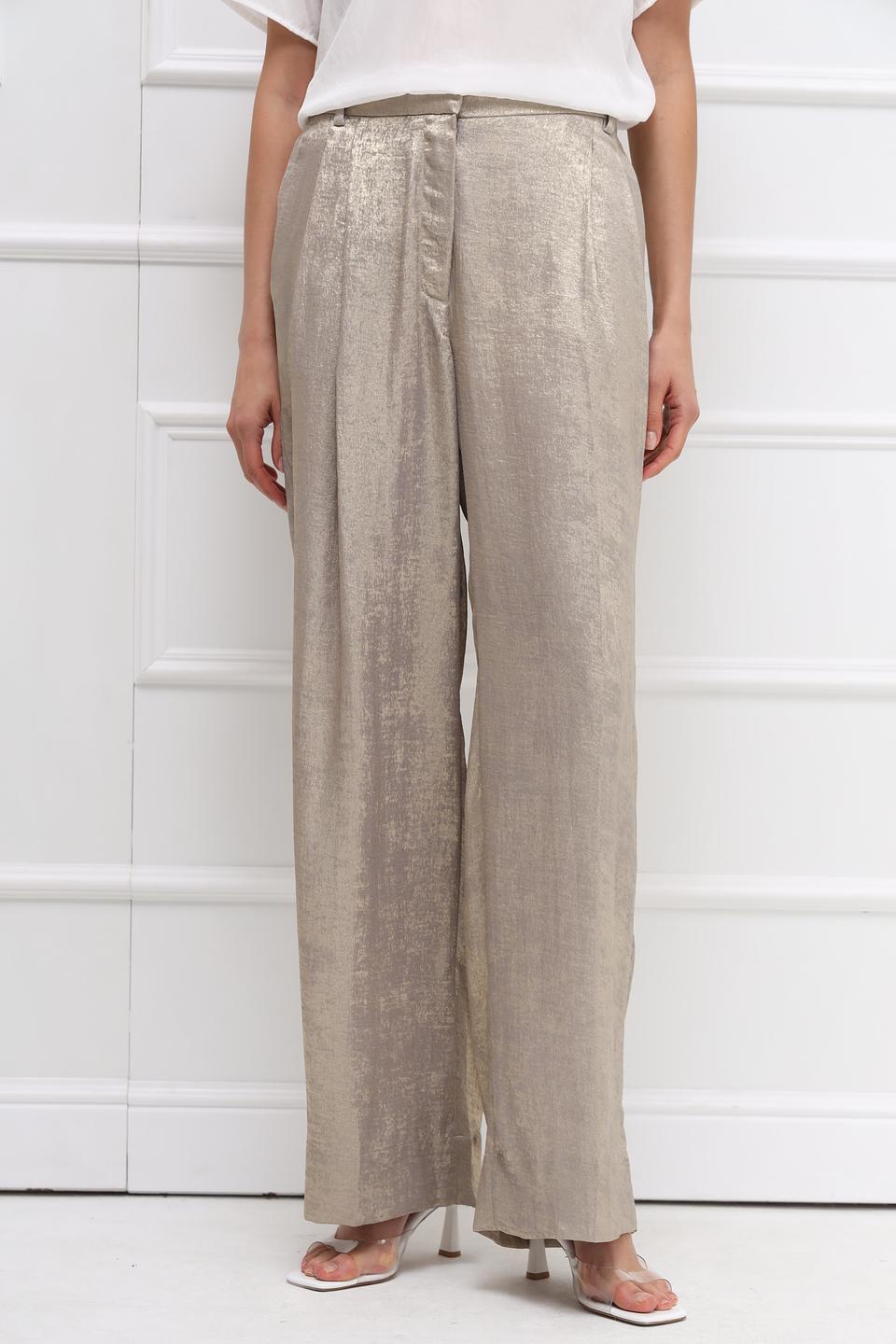 Брюки Taifun золотистый