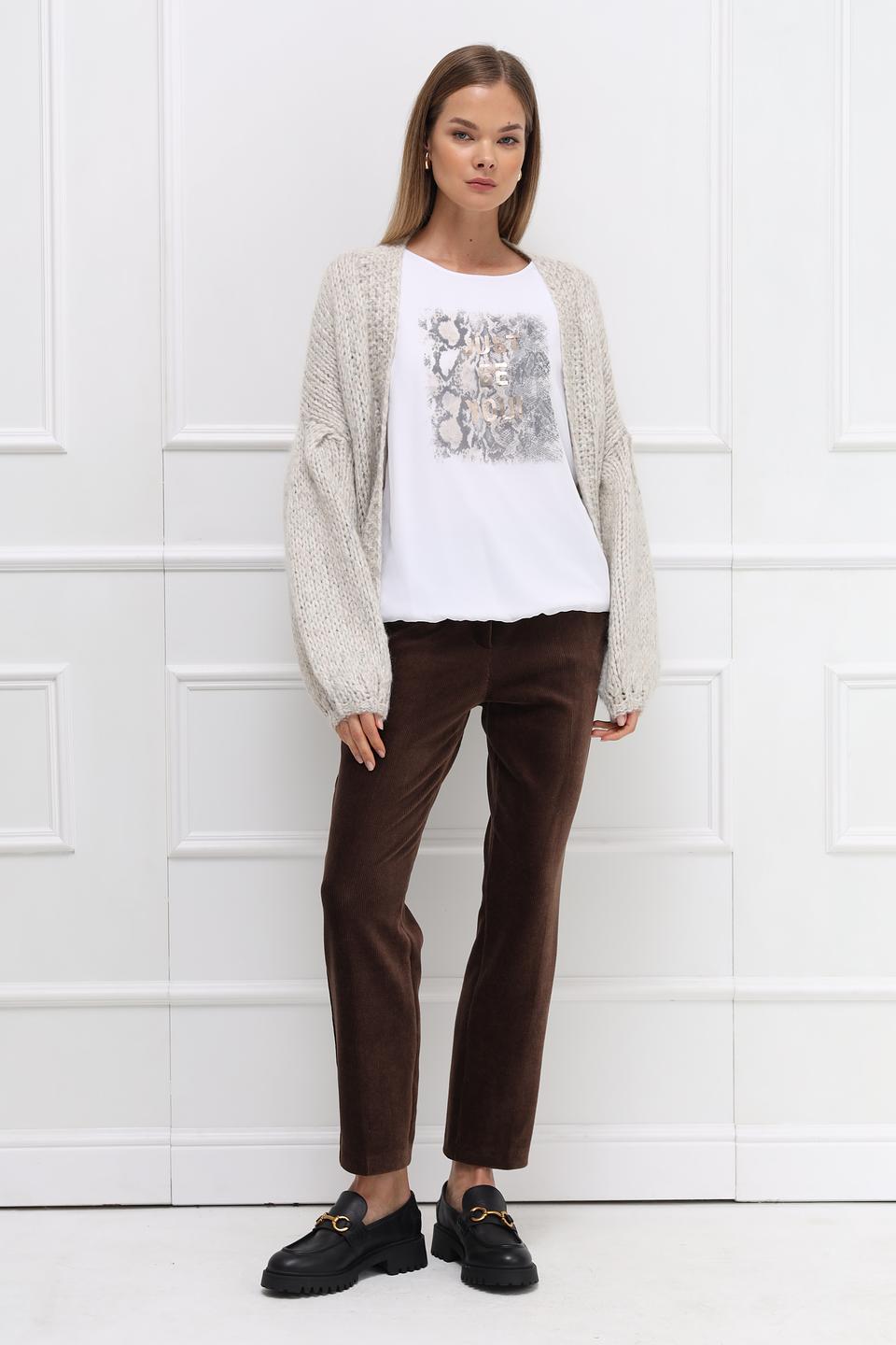 Жакет Catnoir вязаный бежевый