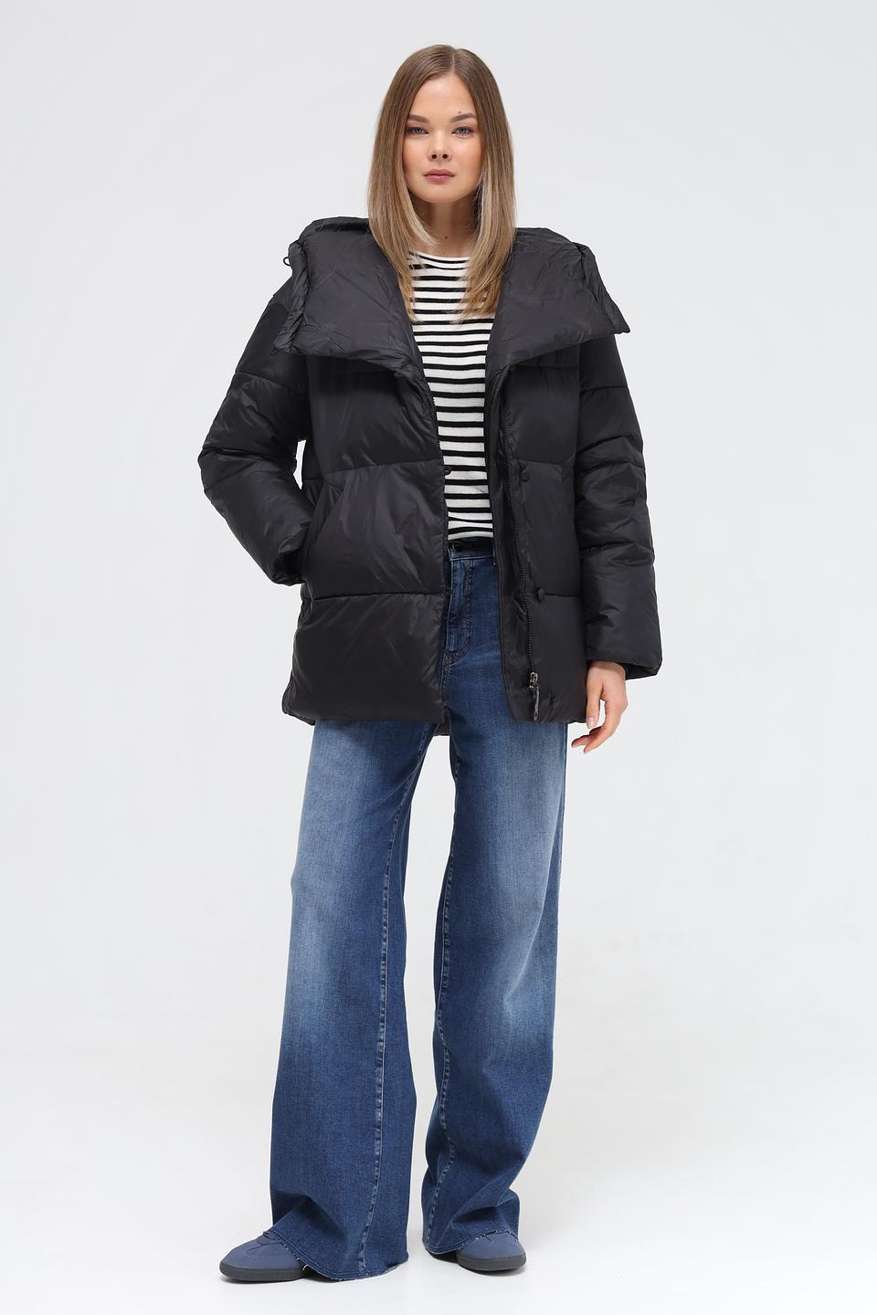 Куртка Beatris чёрная стеганая