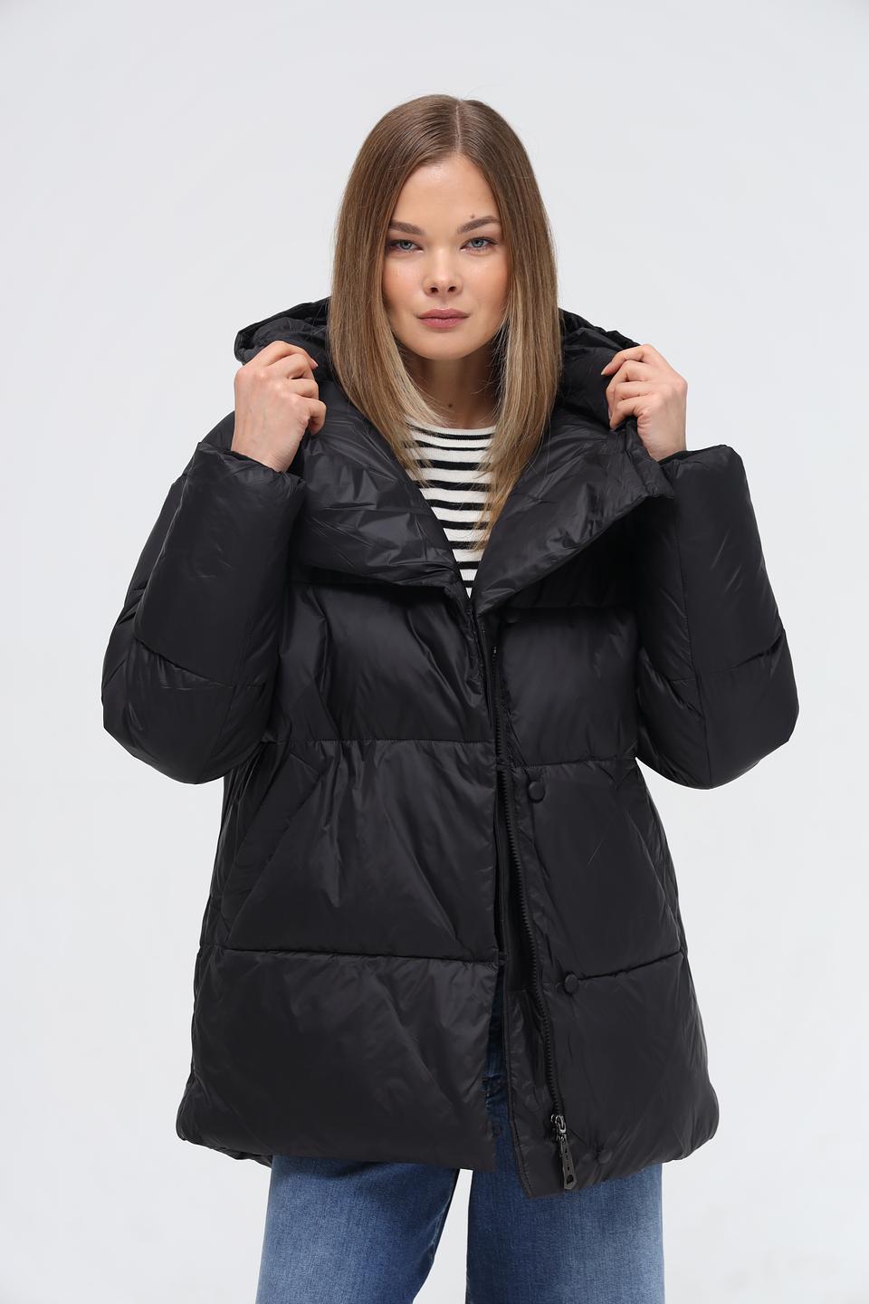 Куртка Beatris чёрная стеганая