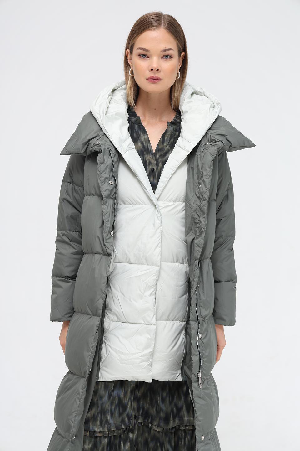 Пальто Electra style хаки