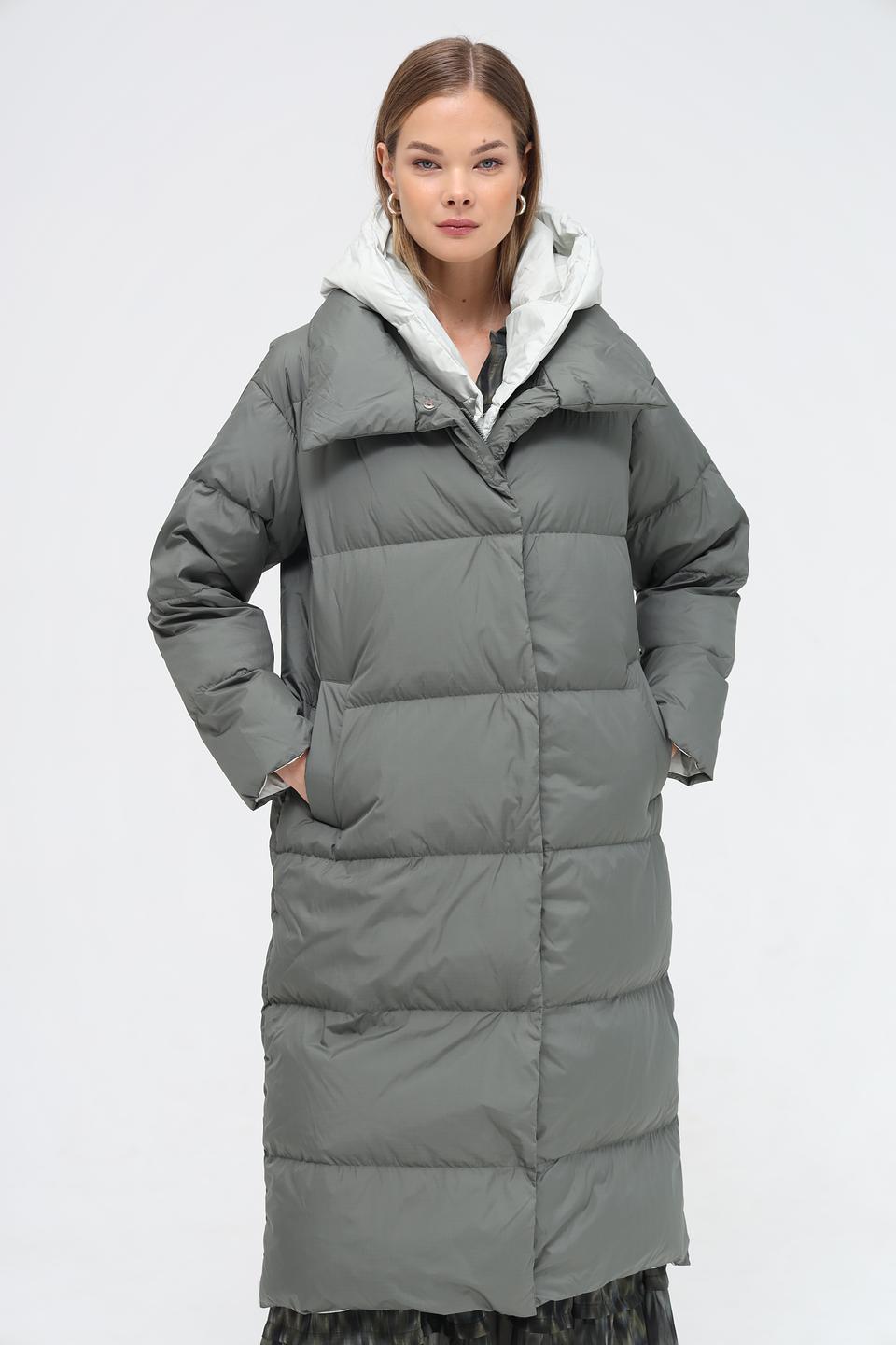 Пальто Electra style хаки