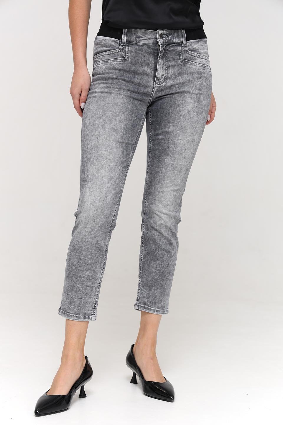 Джинсы Angels серые с потертостями