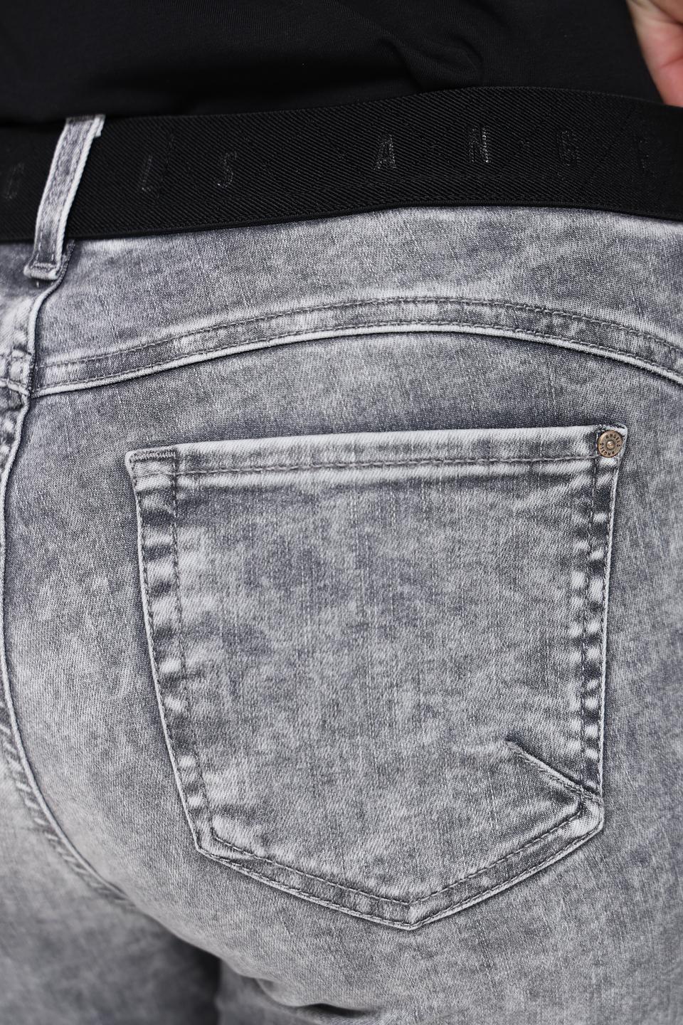 Джинсы Angels серые с потертостями