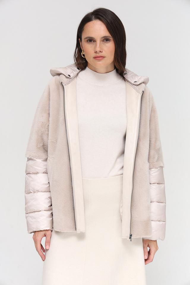 Куртка Milestone комбинированная бежевая