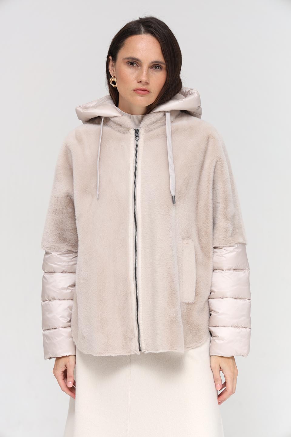 Куртка Milestone комбинированная бежевая