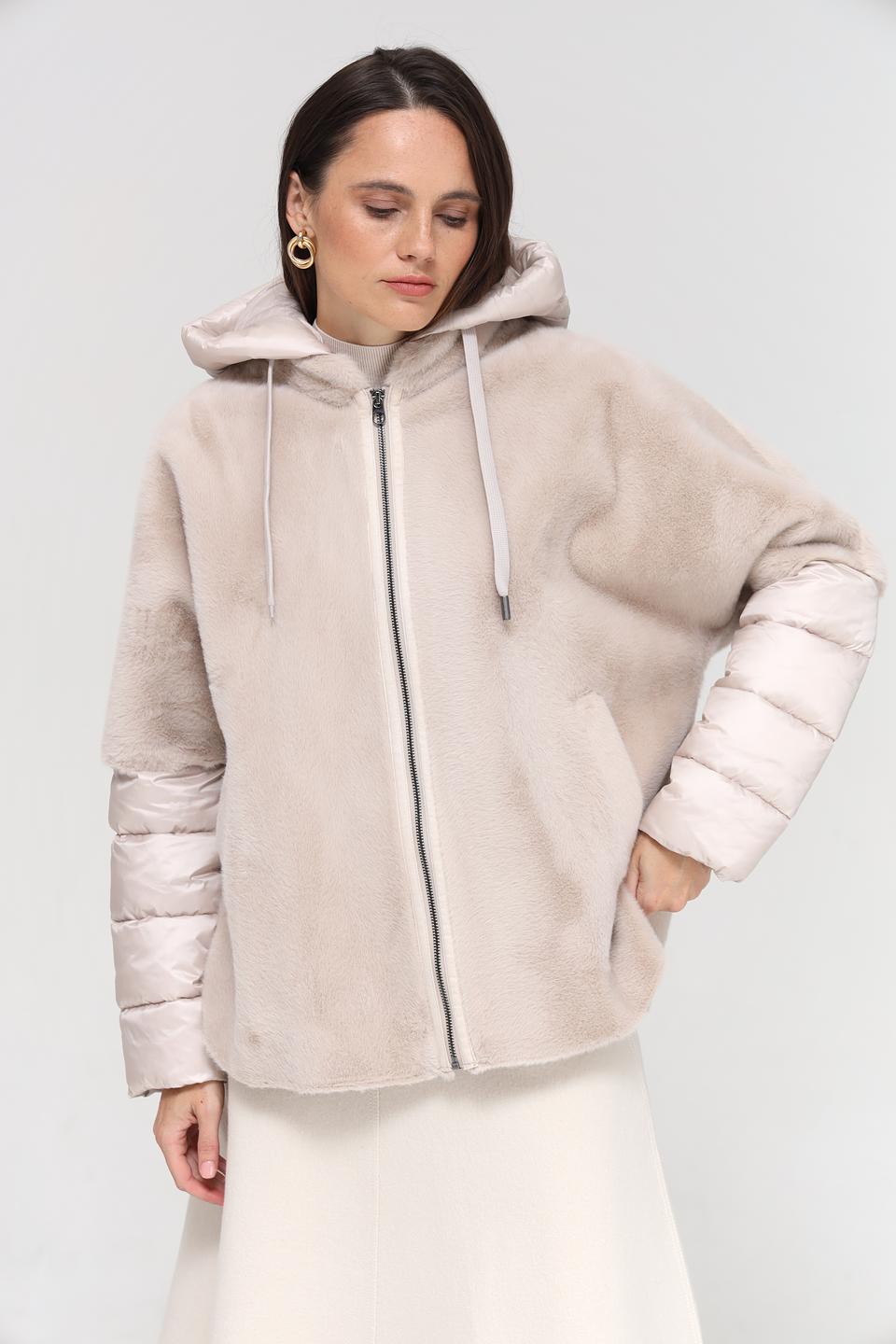 Куртка Milestone комбинированная бежевая