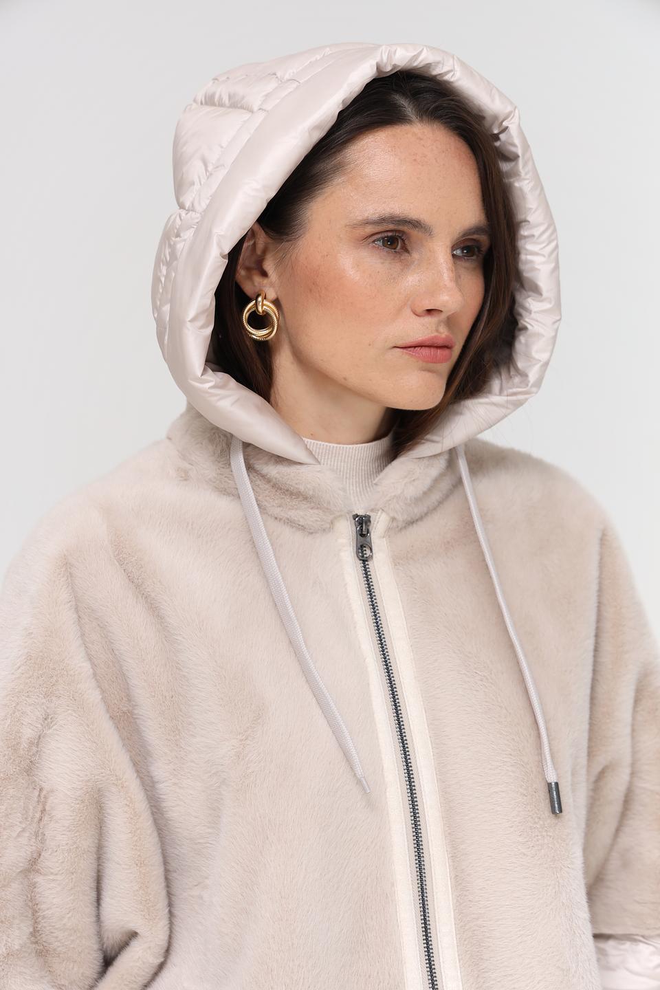 Куртка Milestone комбинированная бежевая