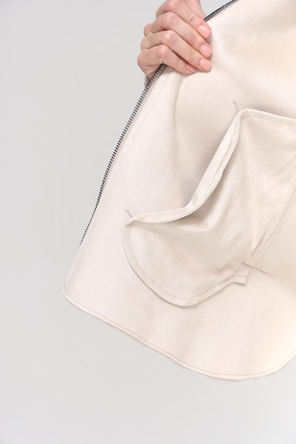 Куртка Milestone комбинированная бежевая