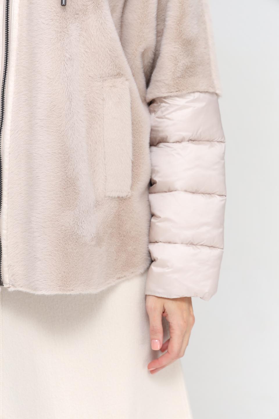 Куртка Milestone комбинированная бежевая