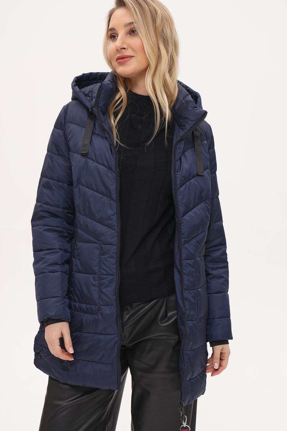 Куртка Lebek стеганая синяя