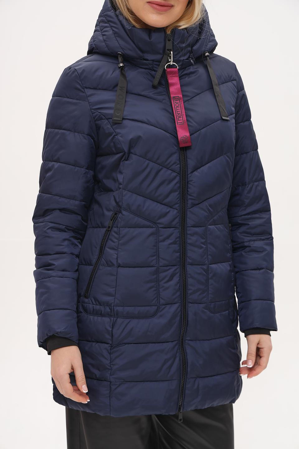 Куртка Lebek стеганая синяя