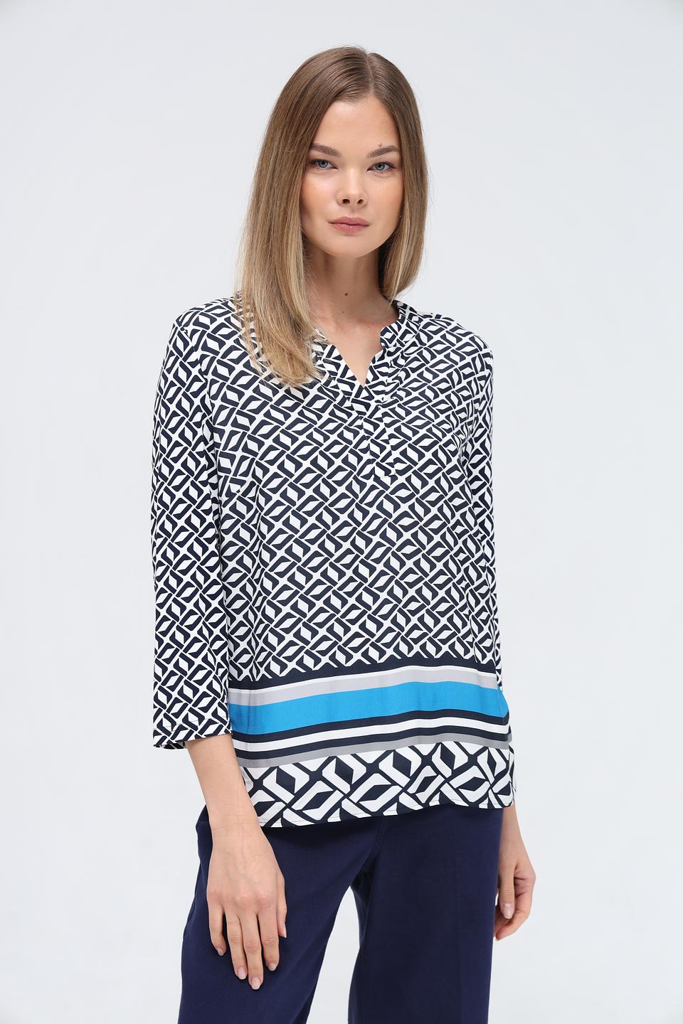 Блуза Frank Walder с принтом