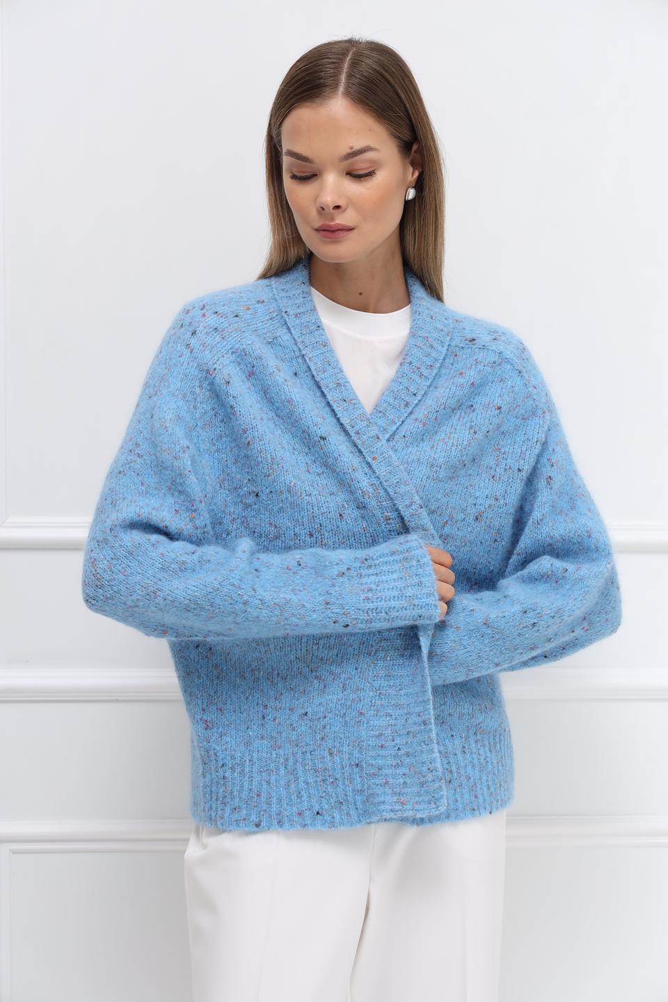 Жакет Rich and Royal голубой с вкраплениями