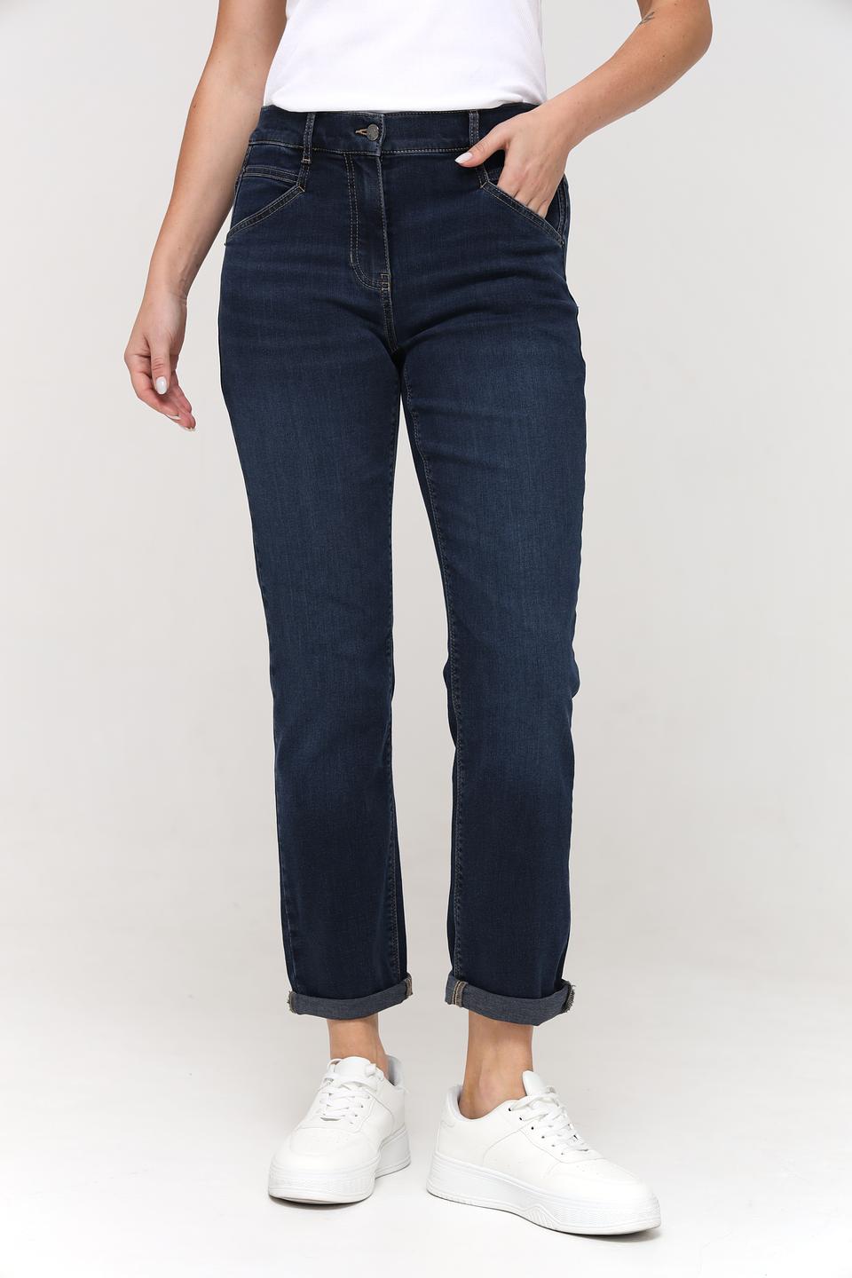 Джинсы Gerry Weber синие с потёртостями