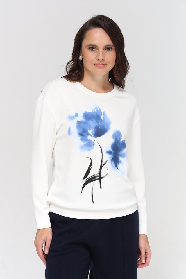 Пуловер Gerry Weber с цветочным принтом