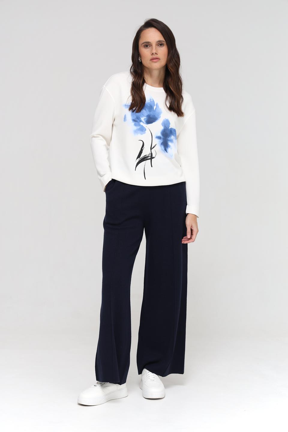 Пуловер Gerry Weber с цветочным принтом