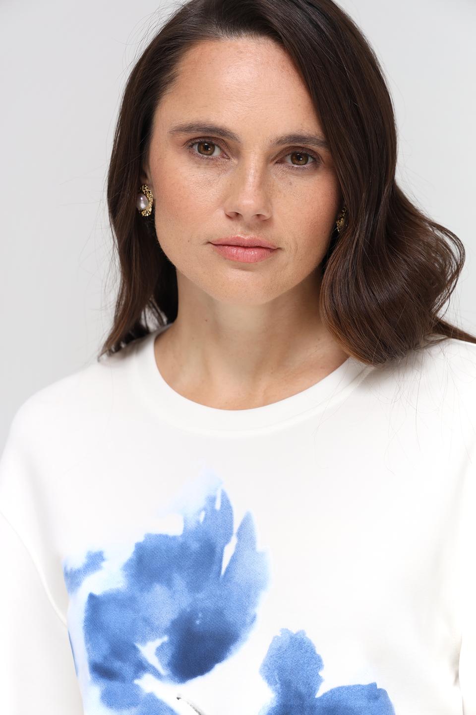 Пуловер Gerry Weber с цветочным принтом