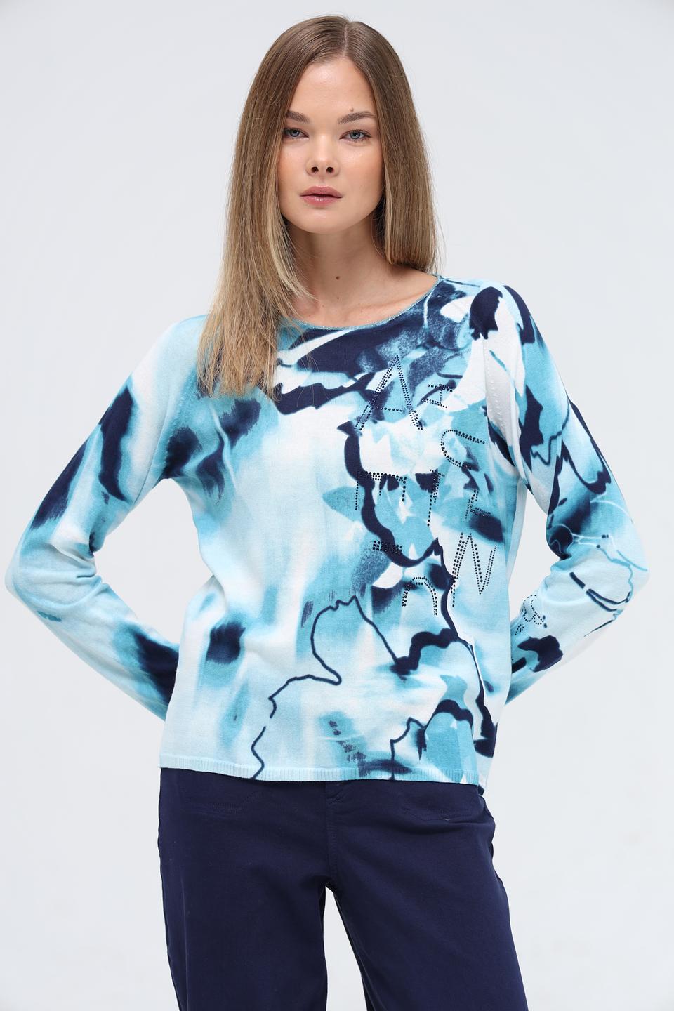 Пуловер Rabe collection с принтом