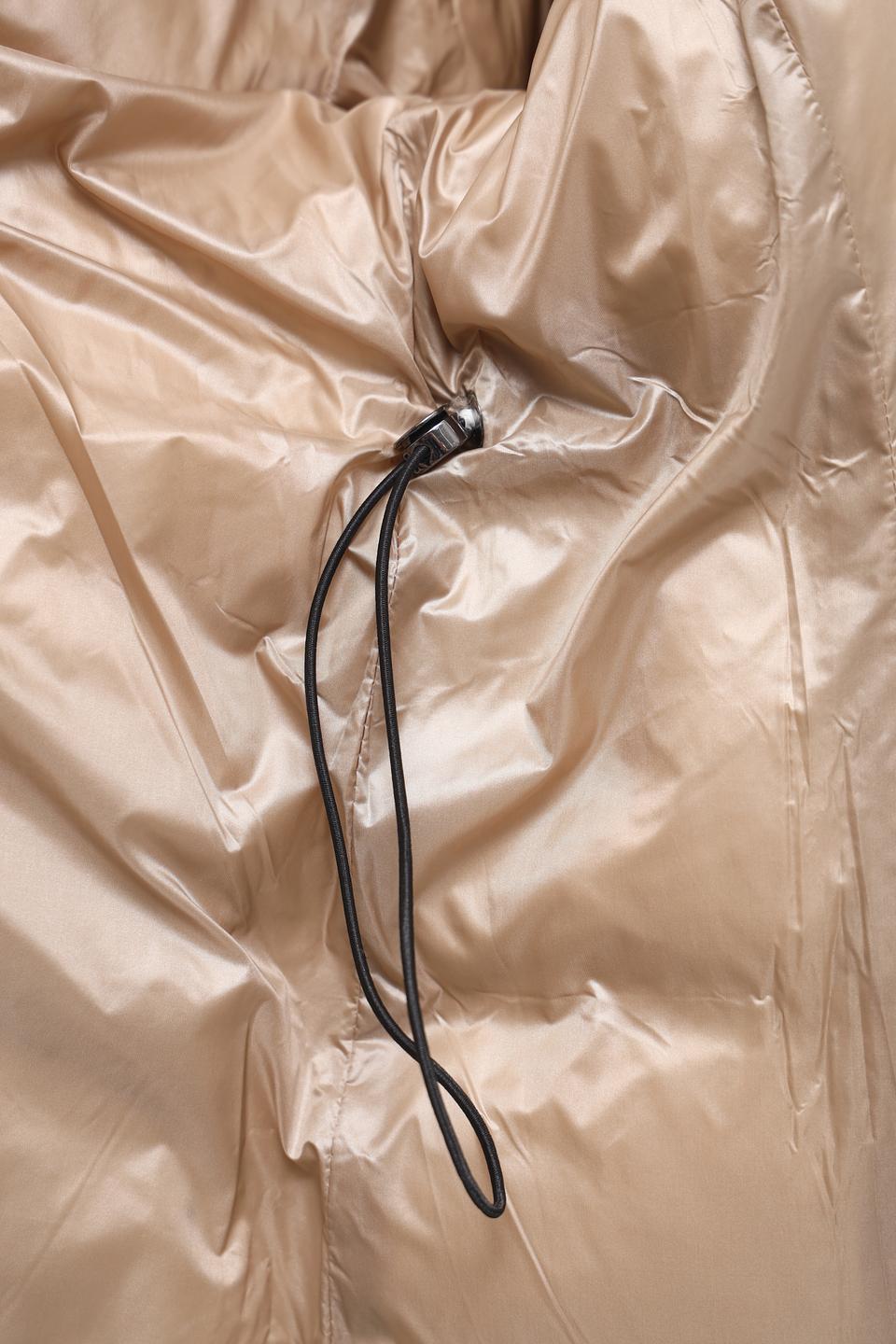 Куртка White Label стеганая бежевая