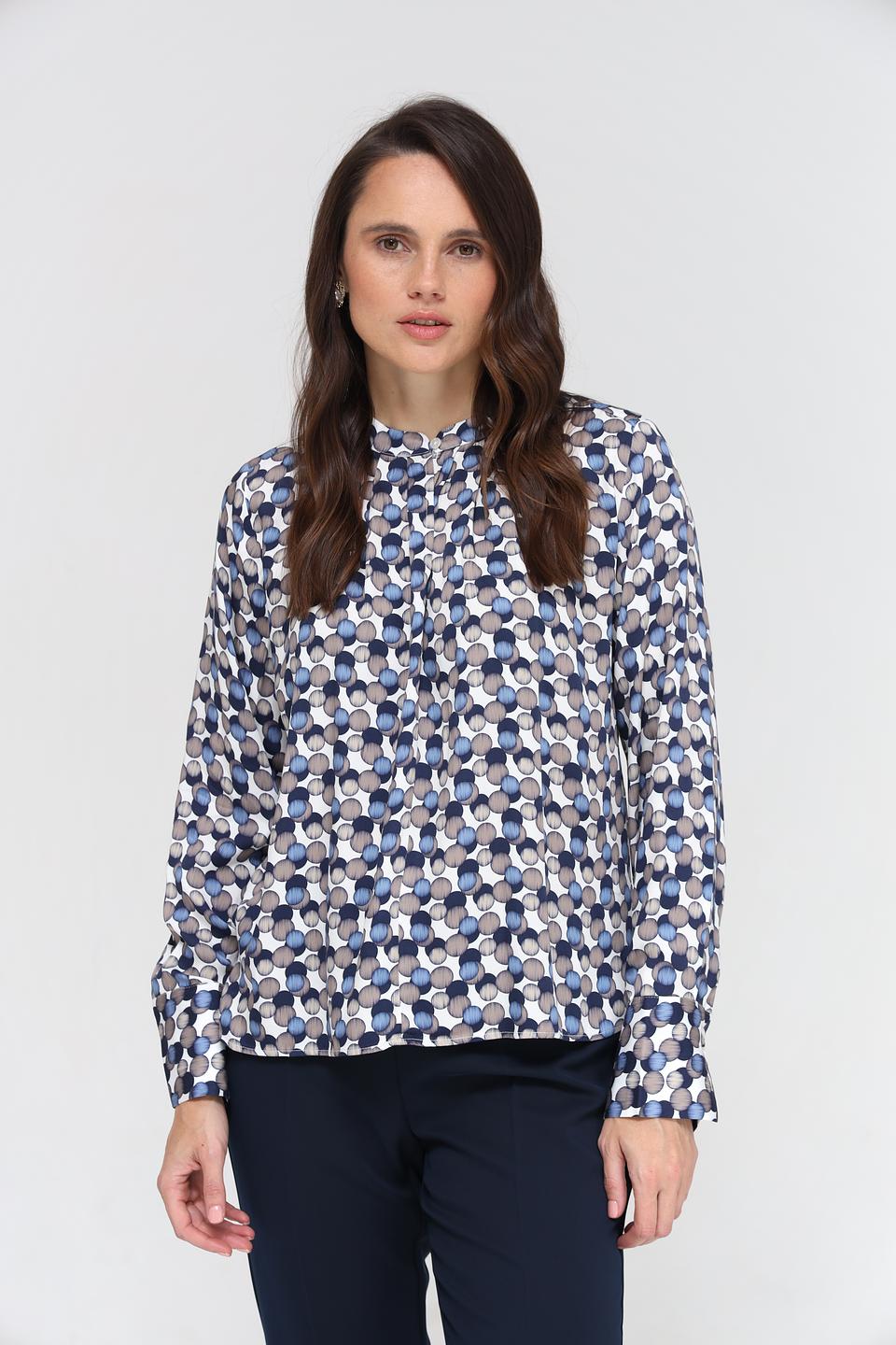 Блуза Bugatti с принтом