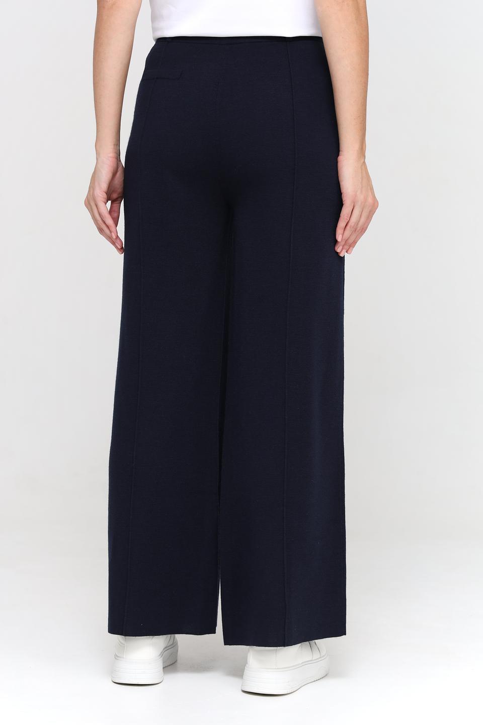 Брюки палаццо UNQ темно-синие