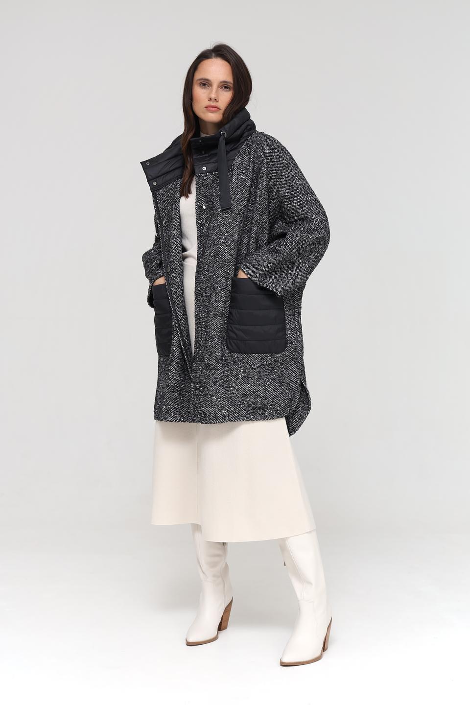 Пальто Gerry Weber EDITION чёрно-белое