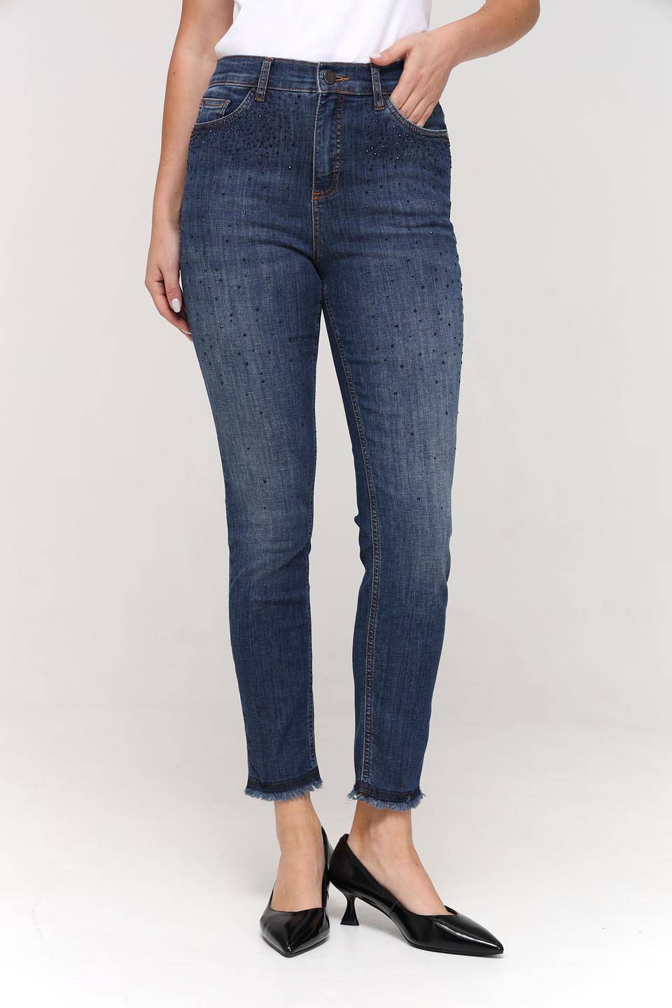 Джинсы Lecomte с декором