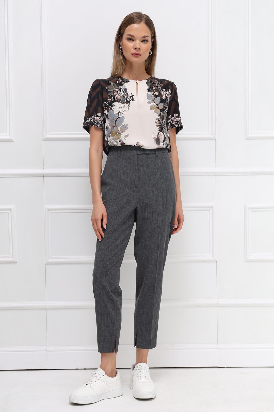 Брюки классические Luisa Cerano серые